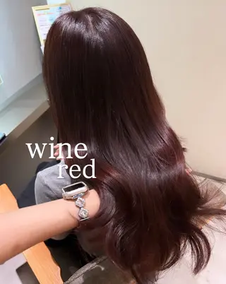 ロング 顔まわり🎀ピンク 💖ゆうなのヘアスタイル