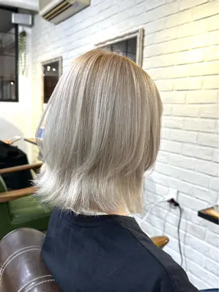 カラー hair living Liko池袋東口店所属・✨透明感カラー🌱 上村　舜のヘアスタイル