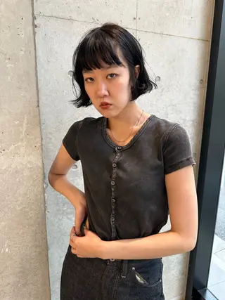 ミディアム お悩み解決パーマ hana🩰のヘアスタイル