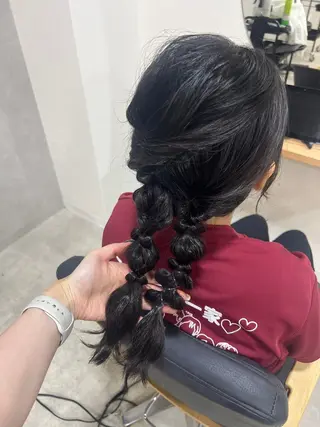 セミロング 太田 愛理のヘアスタイル