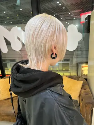 ミディアム 💥ウルフカット デザインあんな💥のヘアスタイル