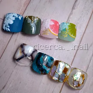 ネイル ricerca._. nail ちゃこのネイルデザイン