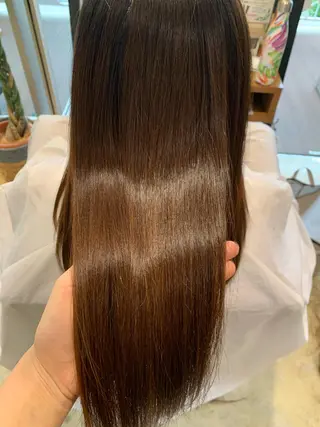 ロング hub hair レイヤー/透明感のヘアスタイル