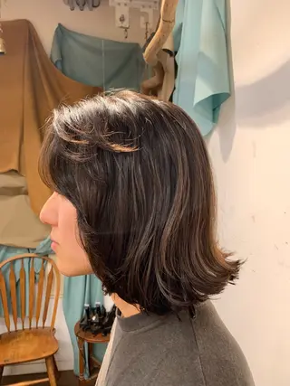 ミディアム ボブ✨パーマ🌀/ ヒロキのヘアスタイル