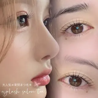 マツエク・マツパ tia.名駅店 hinataのマツエク・マツパデザイン