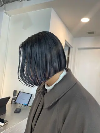 ショート カラー ヘアアレンジ 🦠デザインカラー/ 魚瀬あおい🦠のヘアスタイル