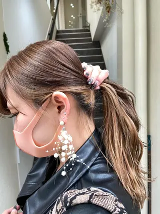 ロング nico🏁 rihoのヘアスタイル