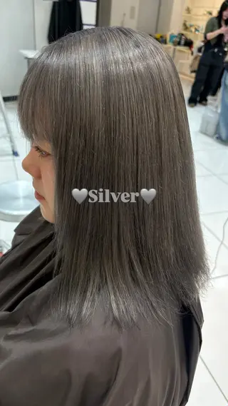 セミロング little川越所属・Eve ❤︎のヘアスタイル