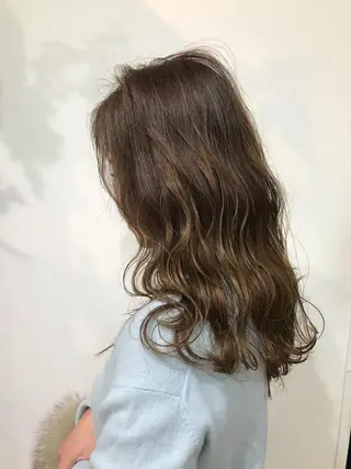 ロング カラー レイヤー/顔周り /AKARIのヘアスタイル