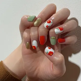 ネイル 新井 ひなののネイルデザイン