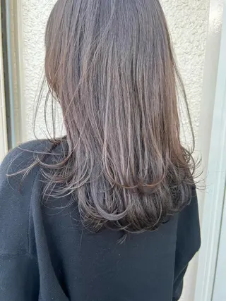 セミロング カラー miri.. 久留米のヘアスタイル