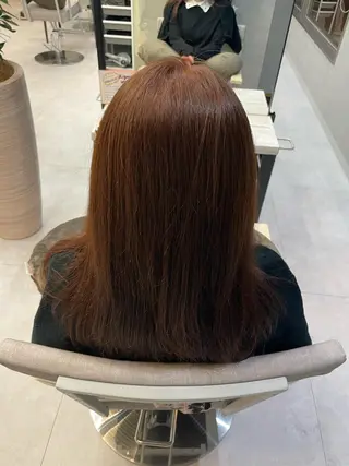 カラー かりん髪質改善 /メンズカットのヘアスタイル