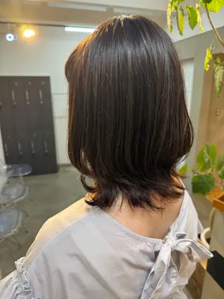 ミディアム 後藤 実咲のヘアスタイル