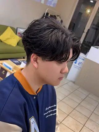 ショート パーマ メンズ 👑大宮メンズパーマ No.1Mizukiのヘアスタイル