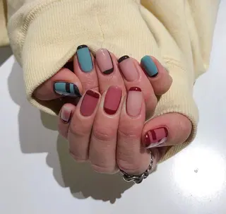 ネイル 舞田 苑香のネイルデザイン