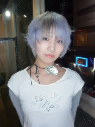 ショート GIVET所属・心斎橋/ハイトーン/ レイヤーカットのヘアスタイル