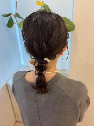 ミディアム ヘアアレンジ yua モデル募集の眉毛・アイブロウイメージ