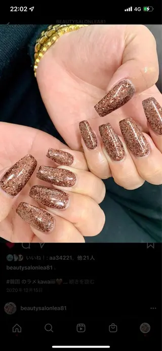 ネイル アイブロウ pu muのネイルデザイン