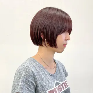 ショート カラー 初めてのショート お任せください✂️のヘアスタイル