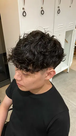 パーマ RETOUCH by fifth メンズサロン【レタッチ バイ フィフス】所属・fifth原宿 A:Ri🧸のヘアスタイル