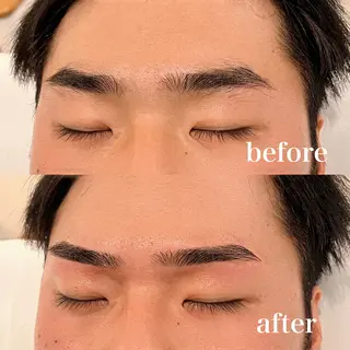 メンズ アイブロウ 八田 紗希の眉毛・アイブロウイメージ