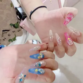 ロング 💜MIYA nail川崎店のネイルデザイン