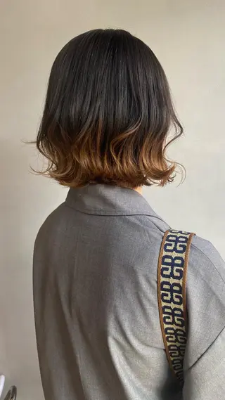 ショート カラー 🪐SOURCE 塚口　シマブクロ🪐のヘアスタイル