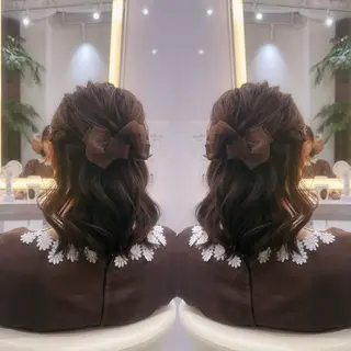 ヘアアレンジ 秋葉原コットン所属・ヘアセット 🤍AIRA🤍のヘアスタイル