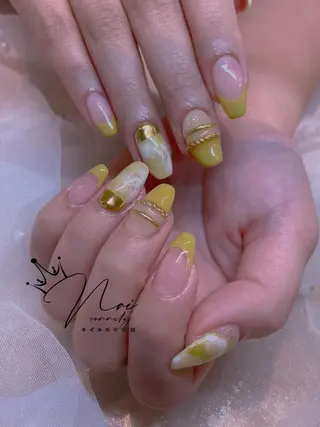 ネイル 長さだし専門店 M2　rikaのネイルデザイン