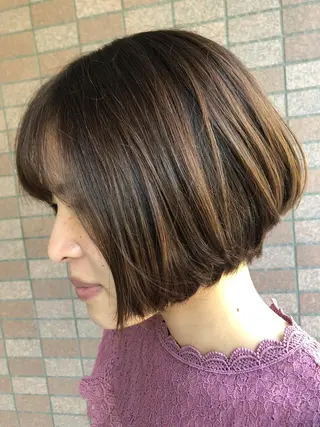 ショート Lia所属・縮毛矯正の達人 ☆　松本のヘアスタイル