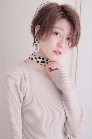 ショート カラー ❣️モテ髪❣️佐野 圭佑のヘアスタイル