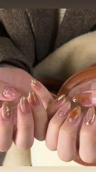 ネイル 五百路 蛍来のネイルデザイン