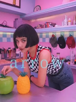 ショート arrow🖤 もえみのヘアスタイル