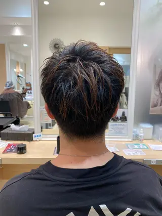 ショート メンズ メンズ特化型美容師 栗山勇人のヘアスタイル