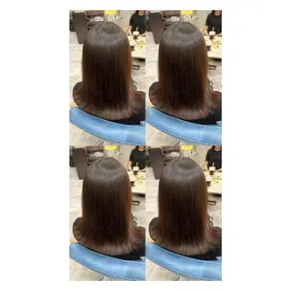 ミディアム カラー 店長✨レイヤー✖️ 髪質改善✖️韓国ヘアのヘアスタイル