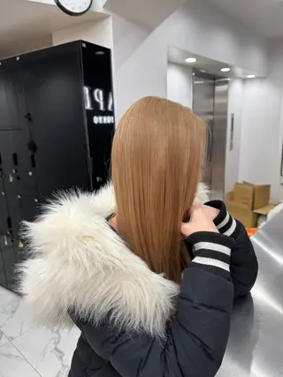 ロング カラー Lapis渋谷本店 Rikoのヘアスタイル
