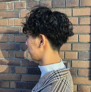 ショート パーマモデル募集/ 尾上数馬/桂駅前1分のヘアスタイル
