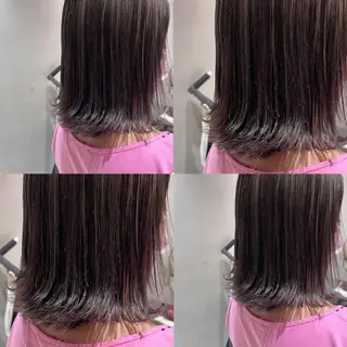 ミディアム カラー カジュアルを女っぽく 𝗮𝘆𝗮𝗰𝗼のヘアスタイル