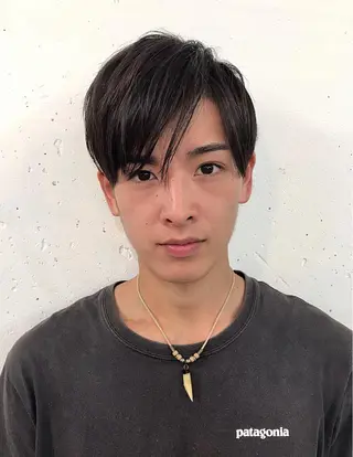 ショート メンズ 木村陸弥 似合わせ 透明感カラー🌿のヘアスタイル