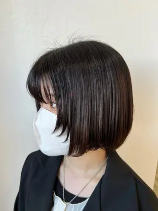 ショート カラー 鈴木 拓海のヘアスタイル