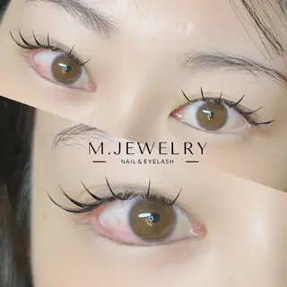 マツエク・マツパ M.JEWELRY SHIONEのマツエク・マツパデザイン