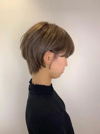 ショート パーマ/ボブ/ 神戸/豊浦翔太のヘアスタイル