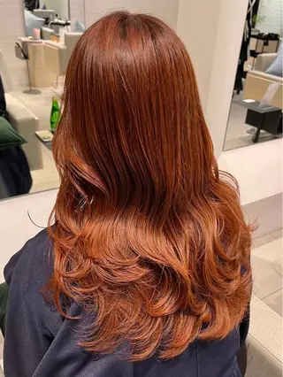 ロング ボブ/タッセルボブ 虎白のヘアスタイル