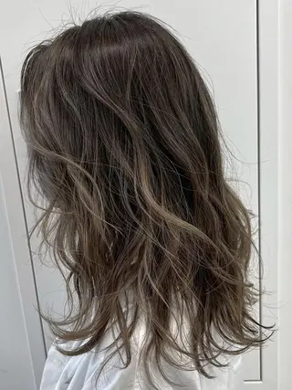 ロング カラー 【公式】amble luxe 中野のヘアスタイル