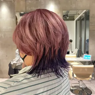 ミディアム カラー 海外レイヤー 🇺🇸/ヒナコのヘアスタイル