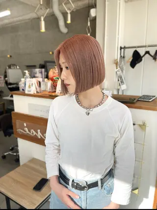 ショート カラー Merci Ayumiのヘアスタイル