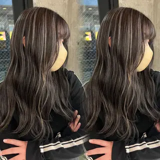 ロング カラー 🌊ハイライト Rizu🌊のヘアスタイル