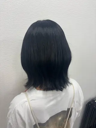 セミロング カラー 韓国トレンドヘア🤍 Chima🤍のヘアスタイル