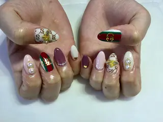 ネイル 💎🐰 saki. m 🐰💎のネイルデザイン