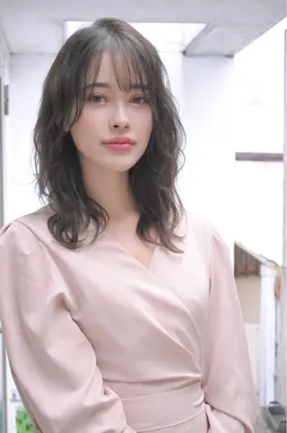 ミディアム パーマ 千 田のヘアスタイル